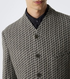 Giorgio Armani Cashmere and wool-blend blazer