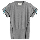 Coperni Women's Tech Merino Polo in Grey