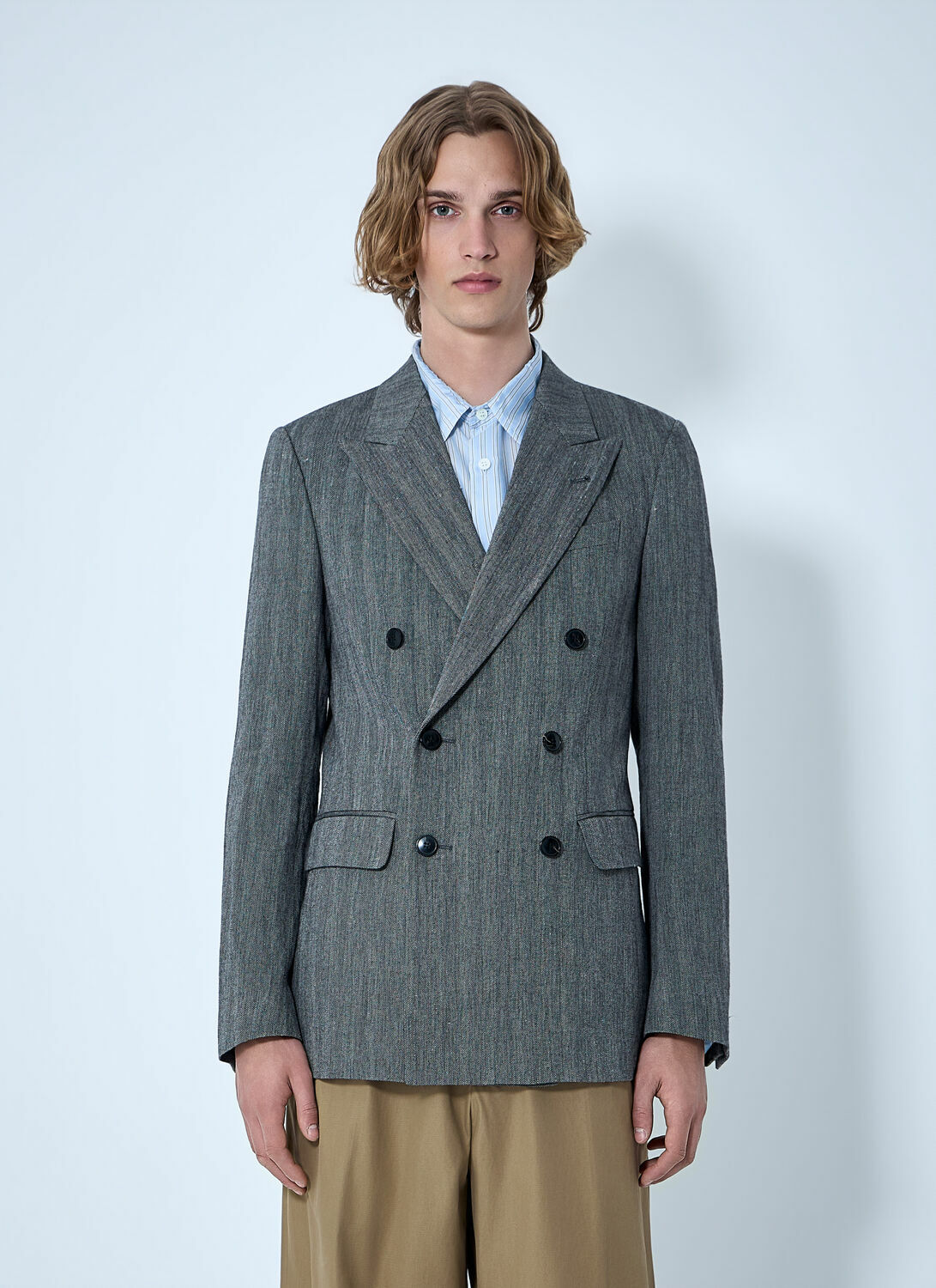 Dries Van Noten Double-Breasted Blazer