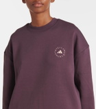 Adidas by Stella McCartney Cotton-blend fleece sweatshirt