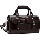 Dr. Martens Burgundy Top Handle Rub Off Leather Bag