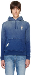 Polo Ralph Lauren Indigo Polo Bear French Terry Hoodie