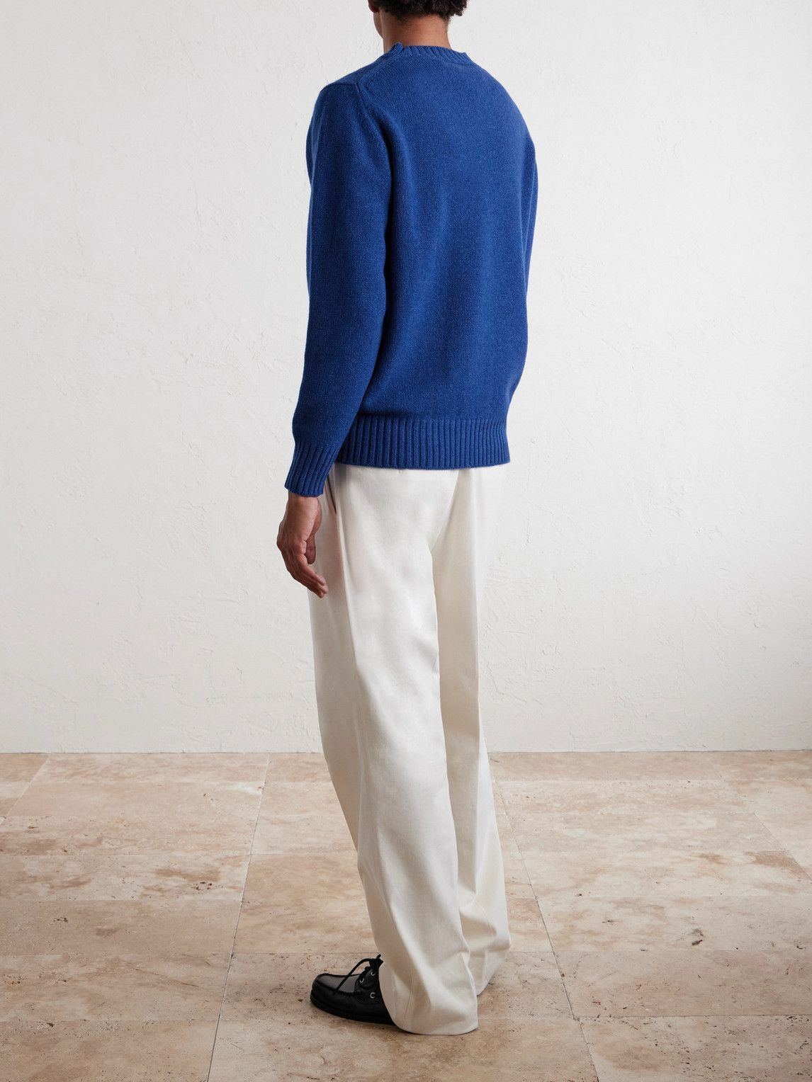 William Lockie - Wool Sweater - Blue