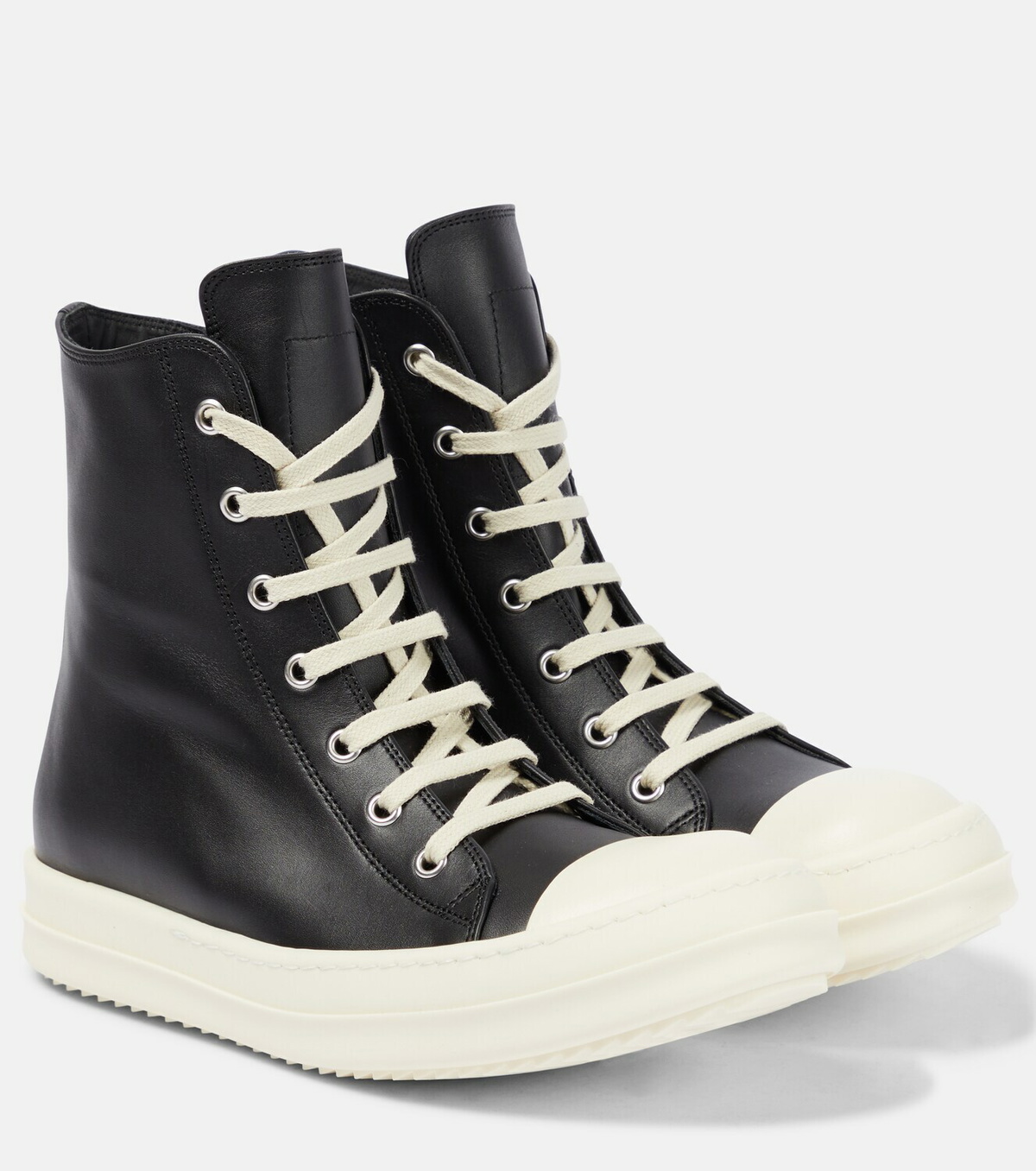 Rick Owens Leather high-top sneakers Rick Owens