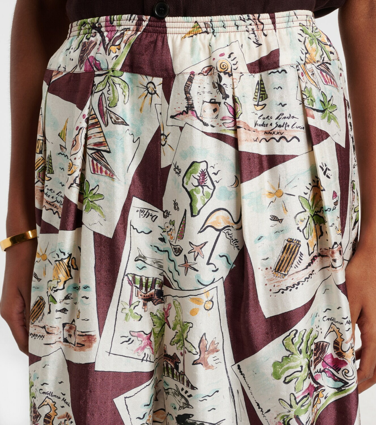 Loro Piana Emon silk Bermuda shorts