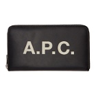 A.P.C. Black Morgan Continental Wallet