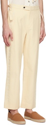 Bode Beige Jasmine Trousers