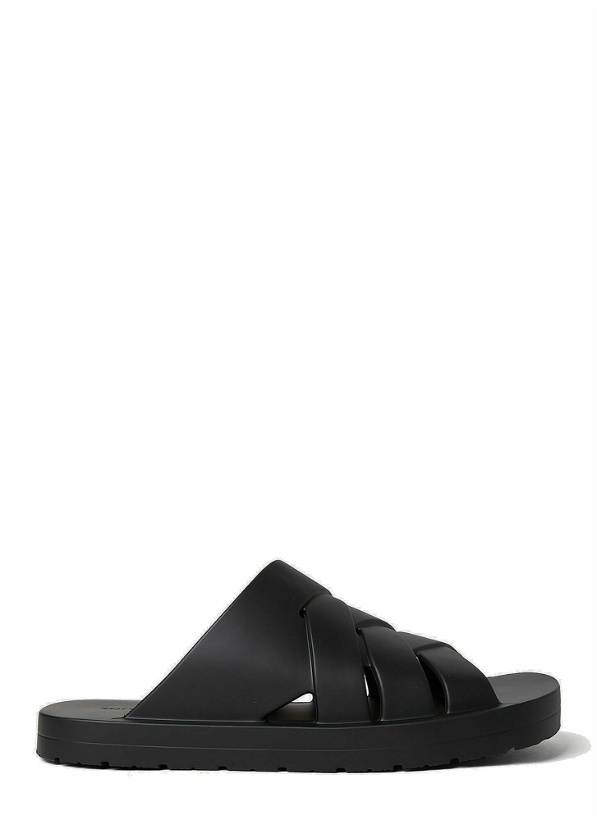 Photo: Plat Sandals in Black