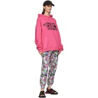 VETEMENTS Pink Limited Edition Big Logo Hoodie