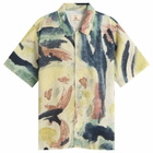 Folk Men's Gabe Short Sleeve Shirt in Paradiso Print