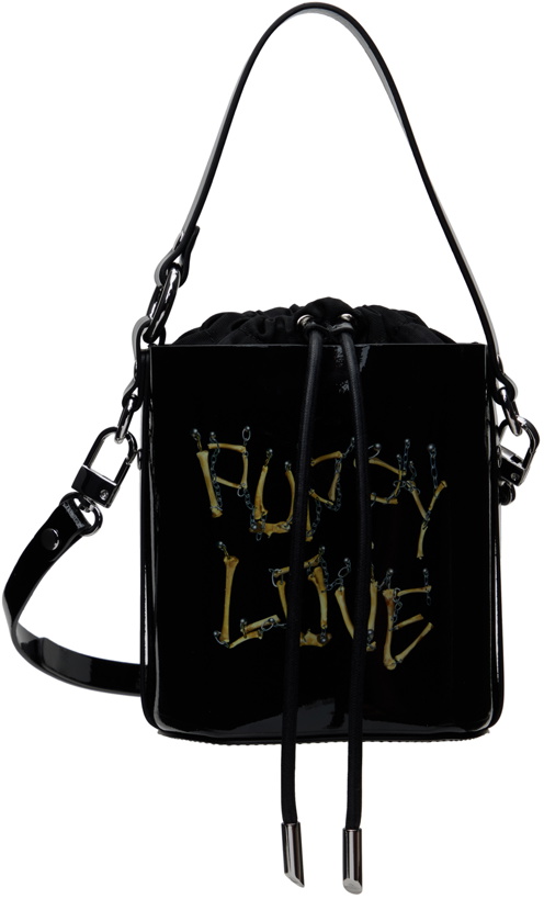 Photo: Vivienne Westwood Black Daisy Drawstring Bucket Bag