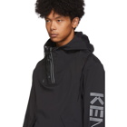 Kenzo Black Anorak Jacket