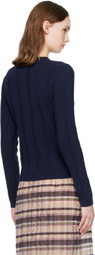Paloma Wool Navy Clot Sweater