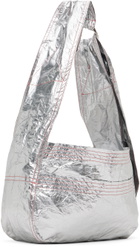 SC103 Silver Mini Cocoon Bag