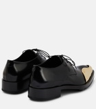 Jil Sander - Embellished leather Derby shoes