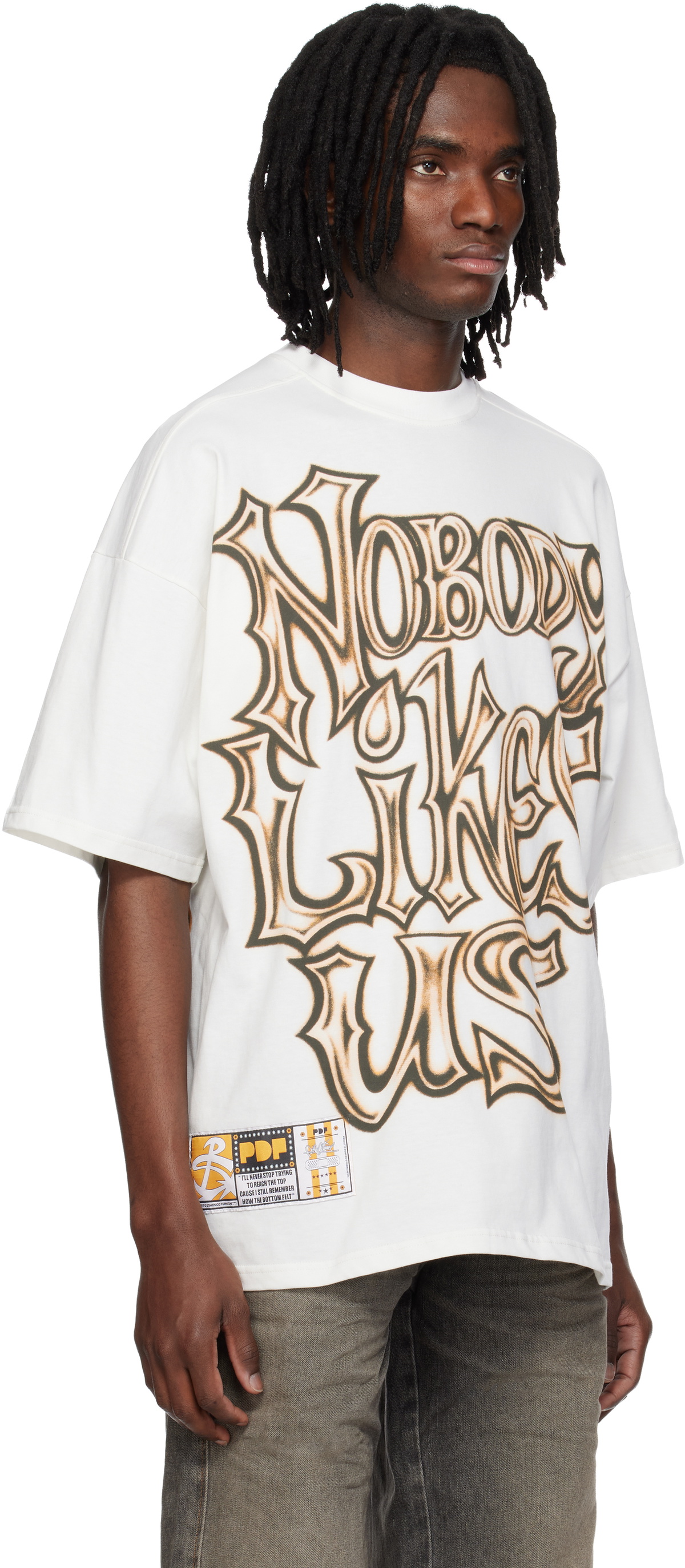 PDF White The Boy 'Nobody Like Us' T-shirt