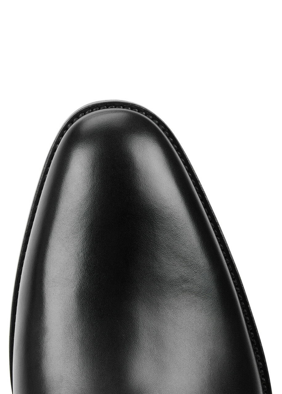 Saint Laurent Wyatt 30 Leather Chelsea Boots Black Saint Laurent