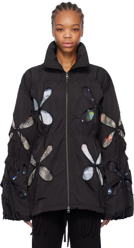 Photo: J.Kim Black Anton Belinskiy Edition Bale Windbreaker Jacket