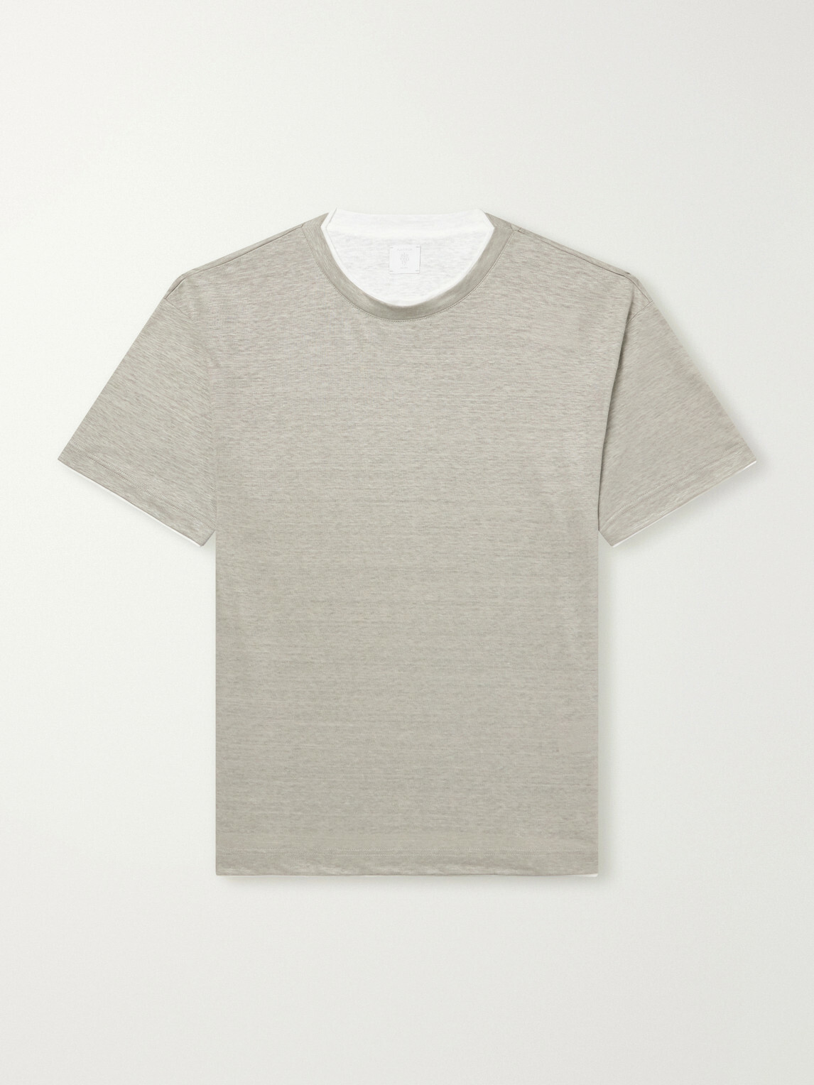 Eleventy - Linen T-Shirt - Green