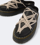 Rick Owens x Dr. Martens Quad leather mules