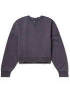 Entire Studios - Garment-Dyed Cotton-Jersey Sweatshirt - Blue