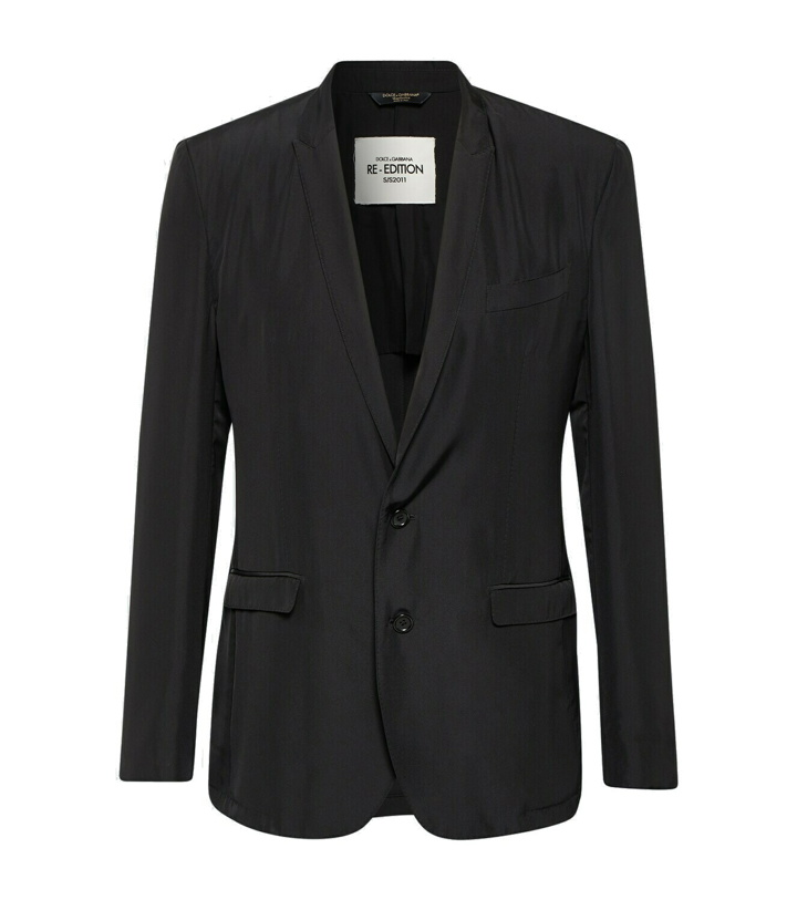 Photo: Dolce&Gabbana Re-Edition silk blazer