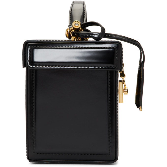 Mark Cross Black Grace Cube Bag