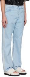 Nanushka Blue Gannon Jeans