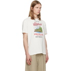 Polo Ralph Lauren Off-White Classic Fit Jersey Graphic T-shirt