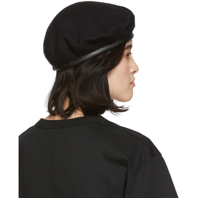 Misbhv Beret Black Misbhv Beret MISBHV Black Signature Monogram