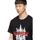 Givenchy Black Embroidered Snake T-Shirt