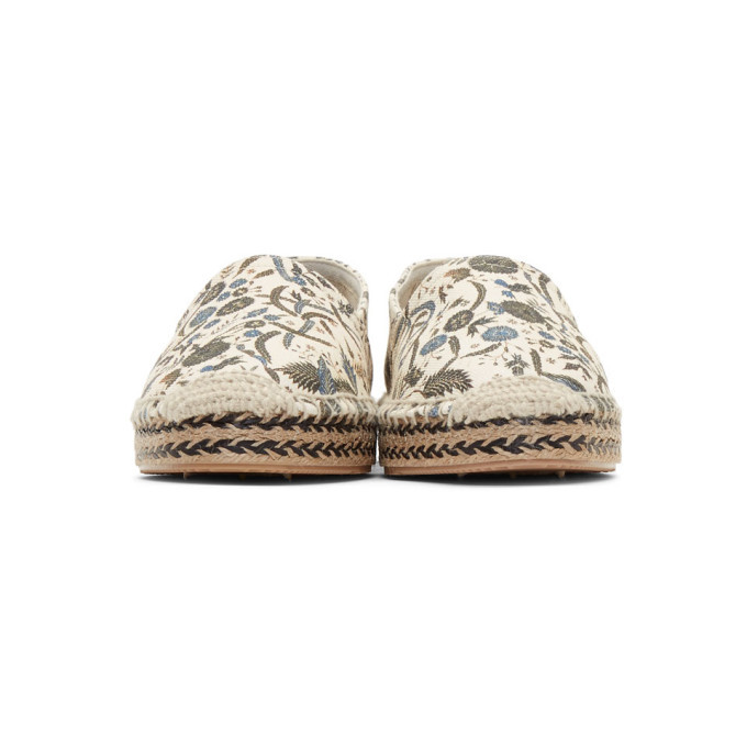 Isabel Marant Ecru Canaee Floral Espadrilles