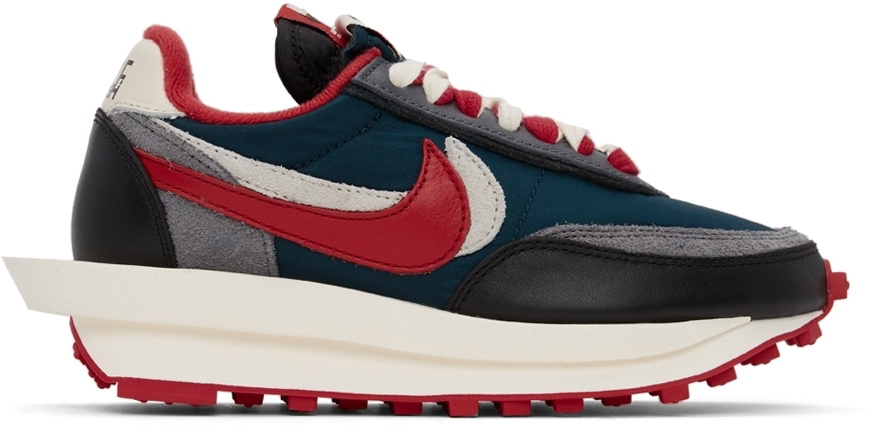 Nike Red & Green Sacai & UNDERCOVER Edition LDWaffle Sneakers Nike