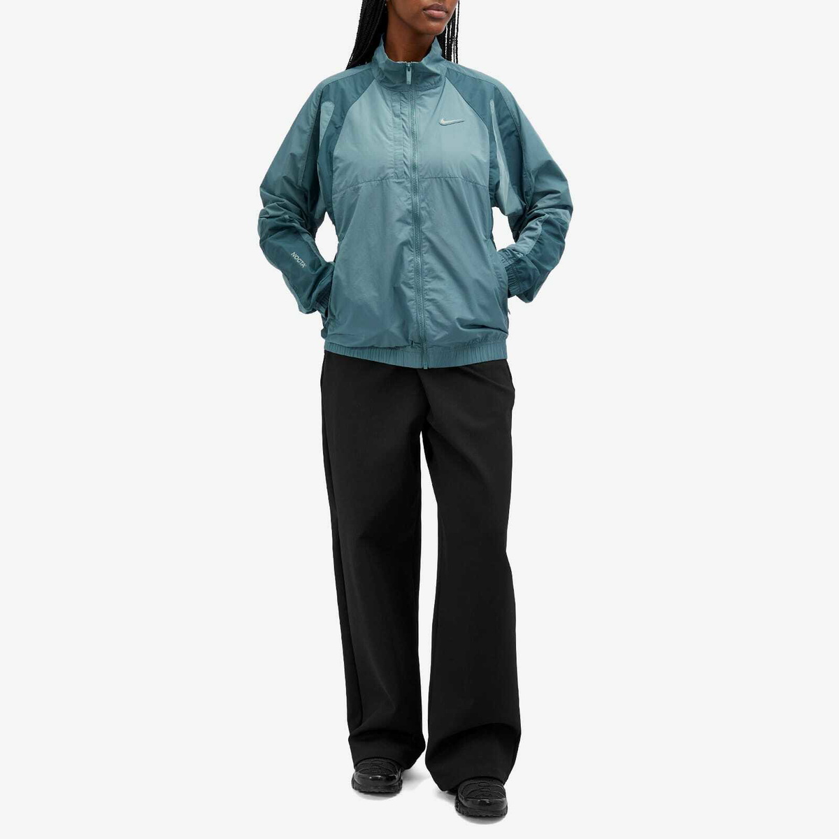 Nike Nocta Cardinal Stock Woven Track Jacket in Mineral