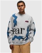 By Parra Early Grab Crew Neck Sweatshirt Blue/Grey - Mens - Sweatshirts