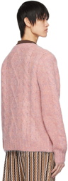 CMMN SWDN Pink Brushed Sweater