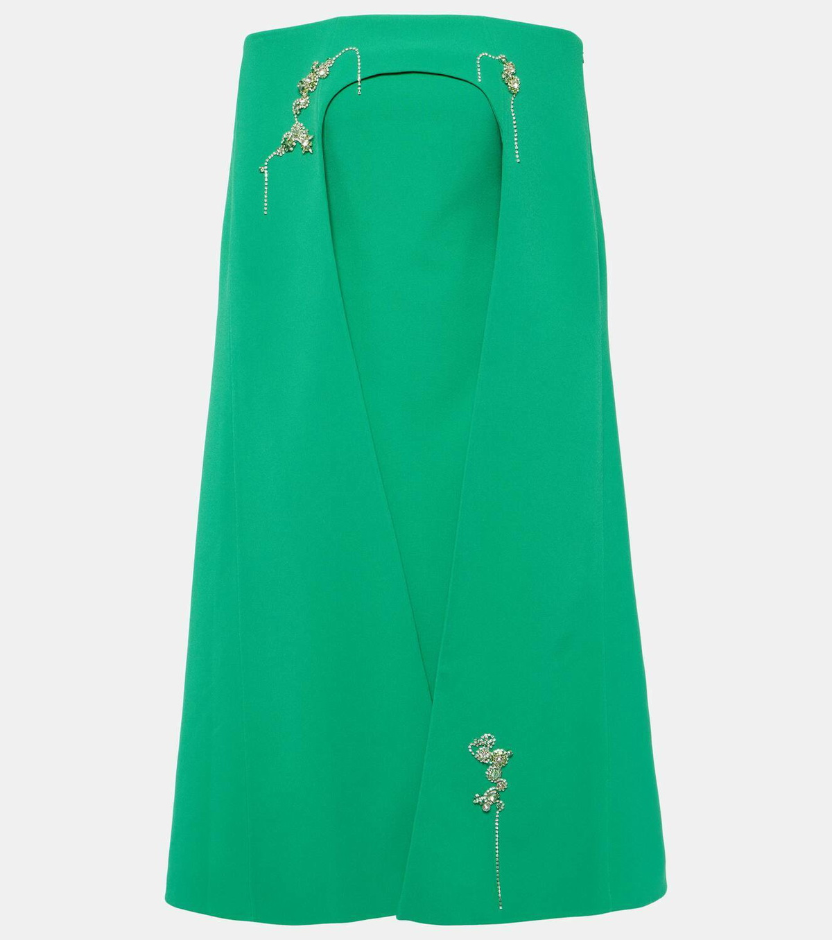 Safiyaa Rowan Manorel embellished caped minidress
