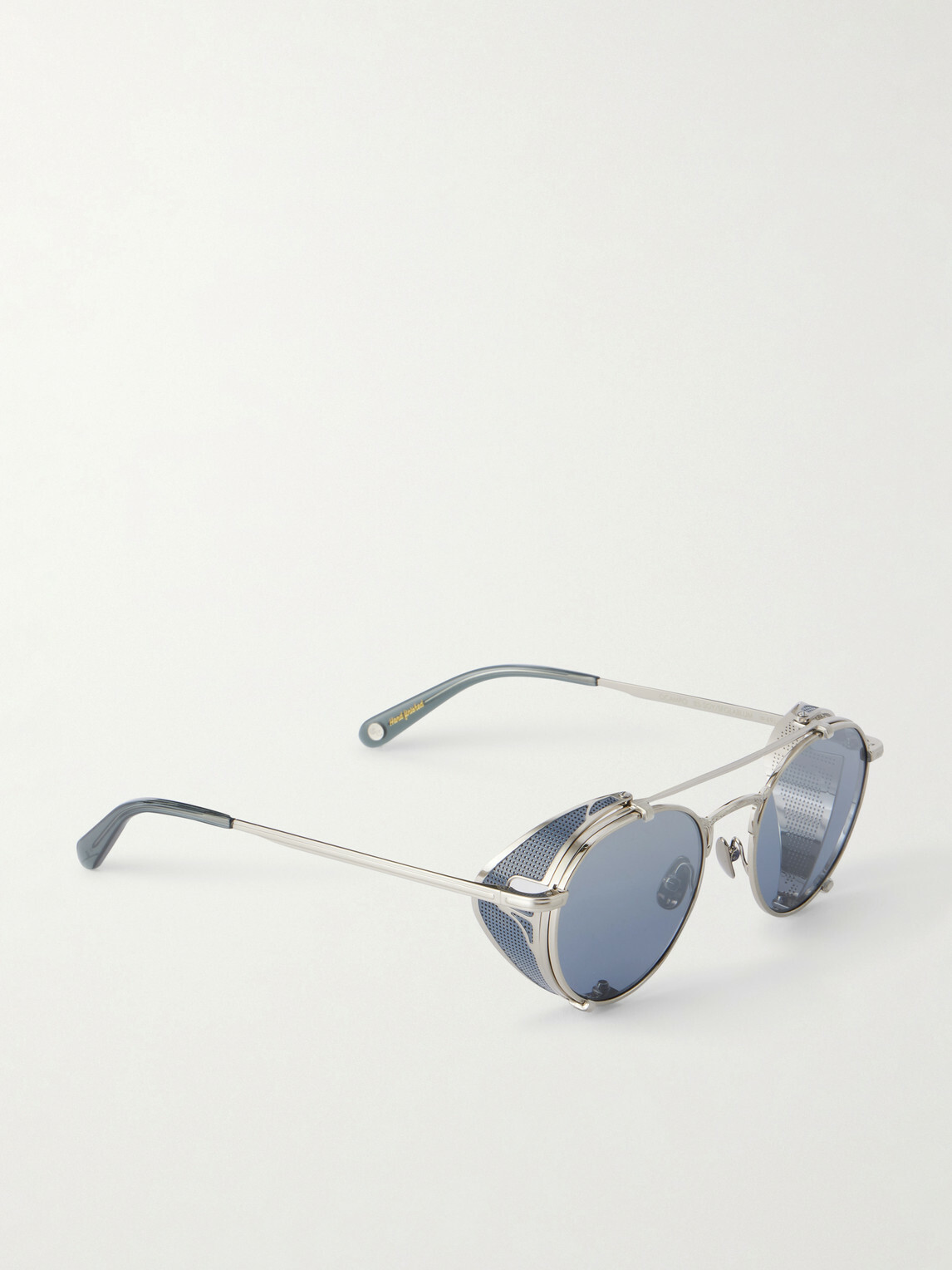 Garrett Leight California Optical - Ocampo Round-Frame Metal Sunglasses