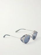 Garrett Leight California Optical - Ocampo Round-Frame Metal Sunglasses