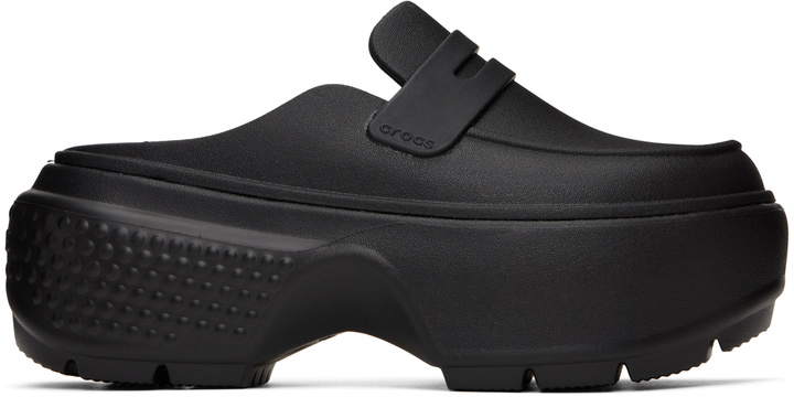 Crocs Silver Stomp Metallic Slip-on Loafers Crocs display picture 3