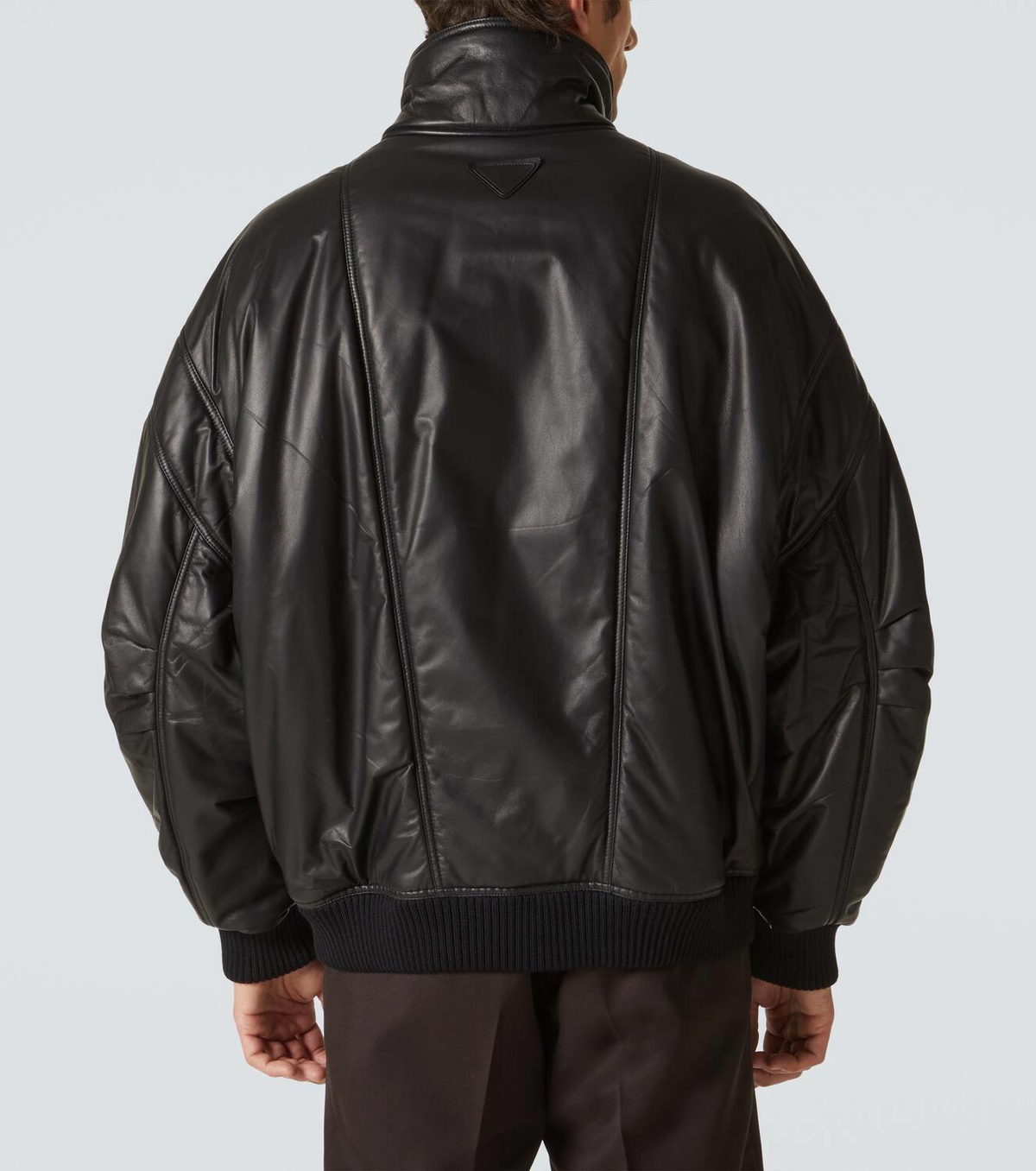 Prada Leather bomber jacket Prada