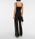 Galvan Ruched Venus knit bralette