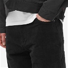 Fucking Awesome Men's Corduroy Bootcut Pant in Black