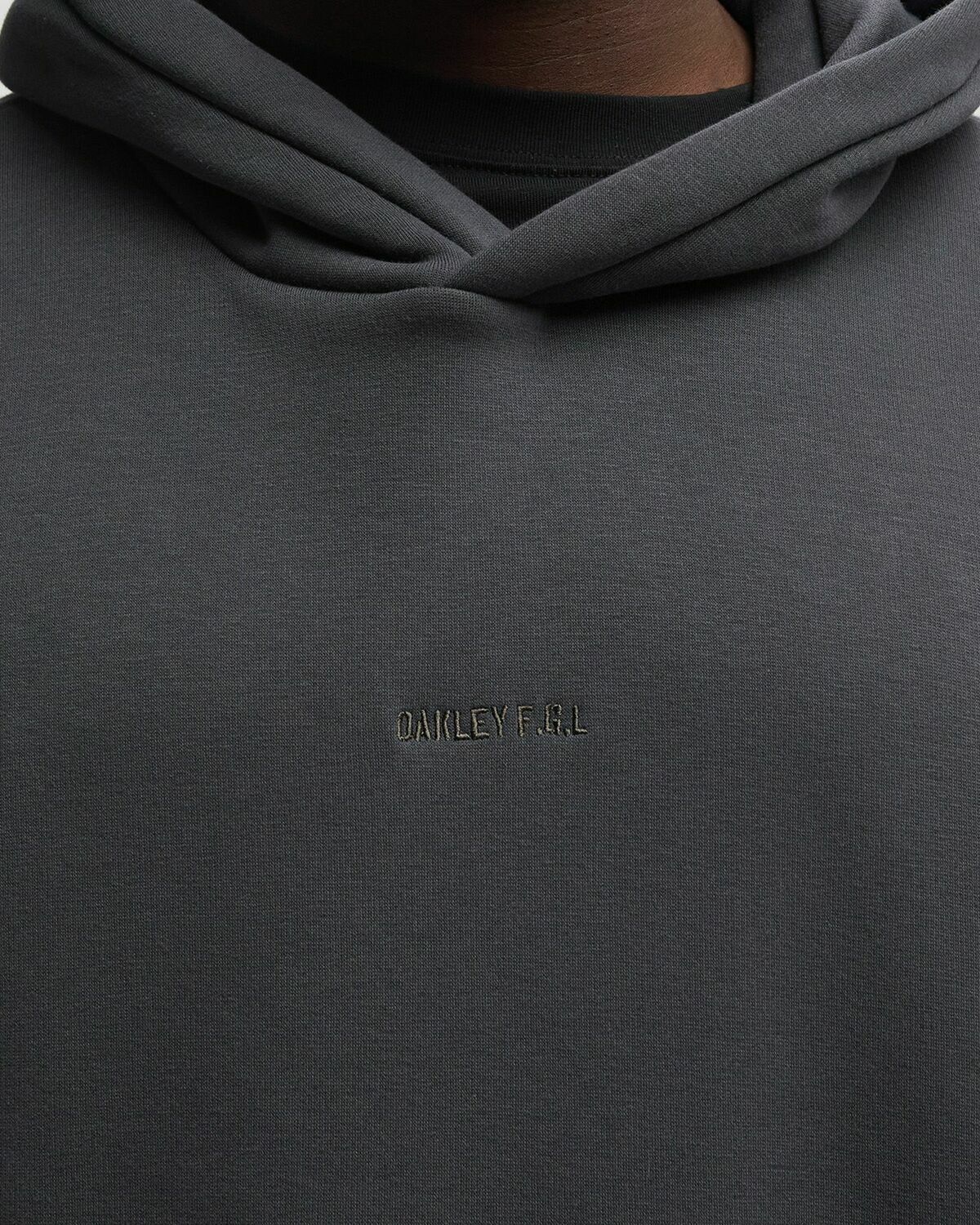 OAKLEY FGL SLICK FLEECE HOODIE 2.7 Black Mens Hoody