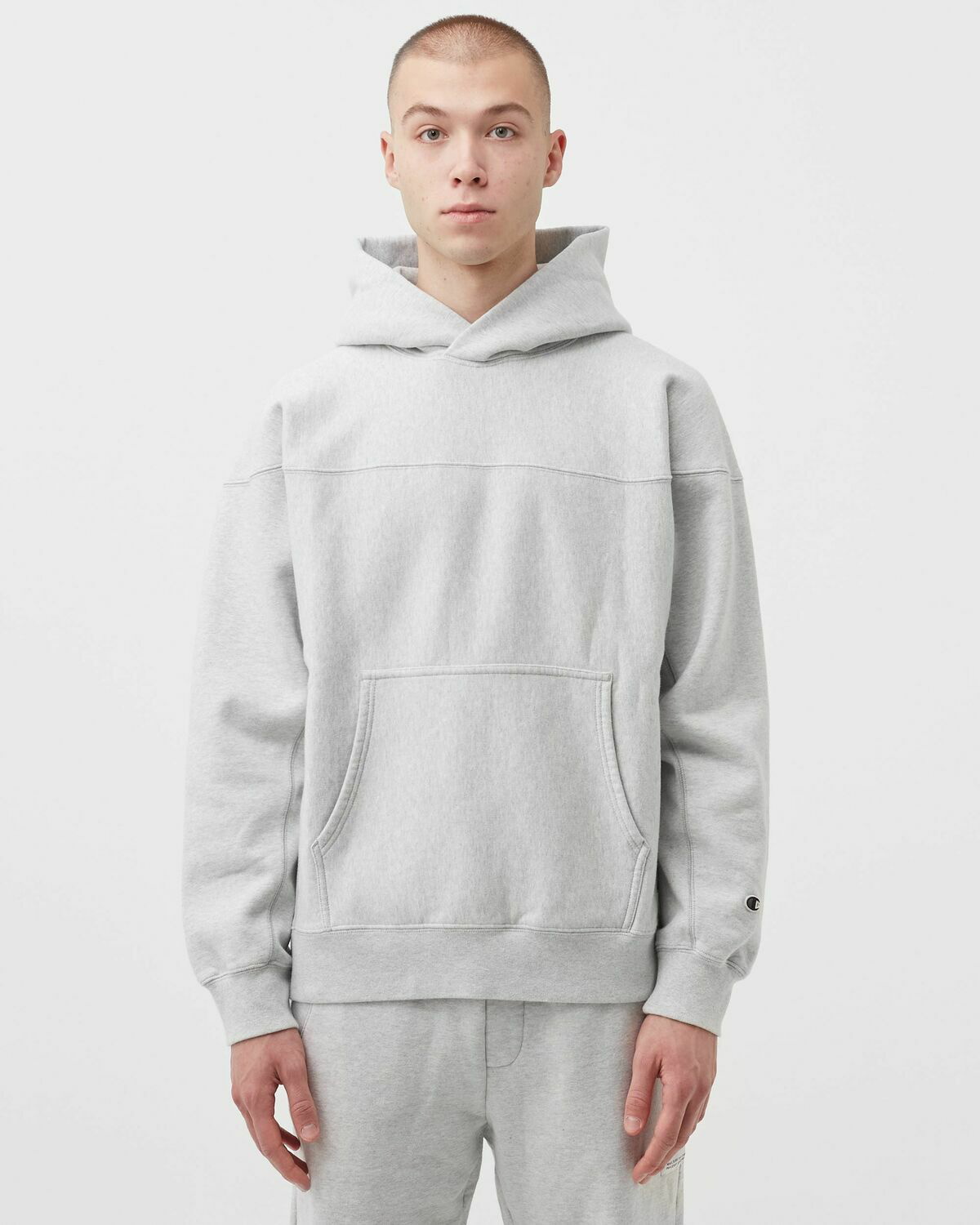 Champion hoodie mens online grey