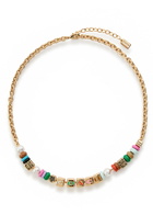 Coach Logo Beaded Necklace - Multicoloured - One Size