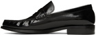 Paul Smith Black Cassini Loafers