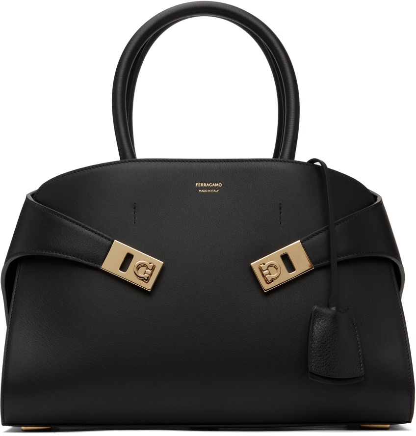 Ferragamo Black Hug Bag Salvatore Ferragamo