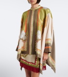La DoubleJ Foulard printed silk twill shirt