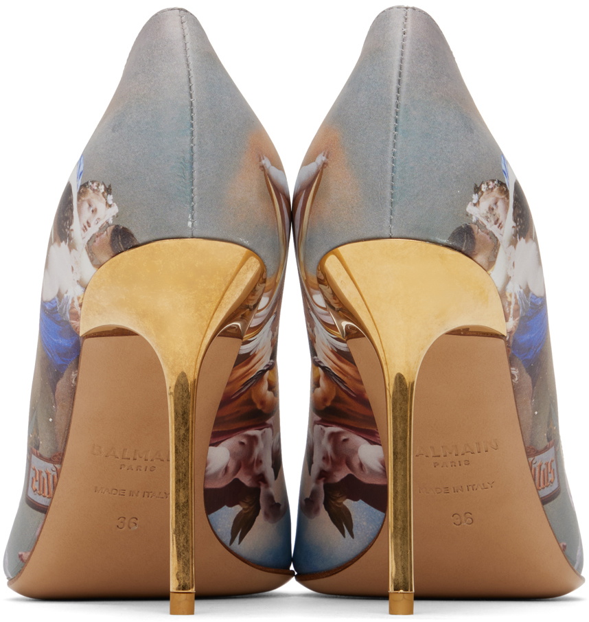 Balmain Multicolor Ruby Heels Balmain